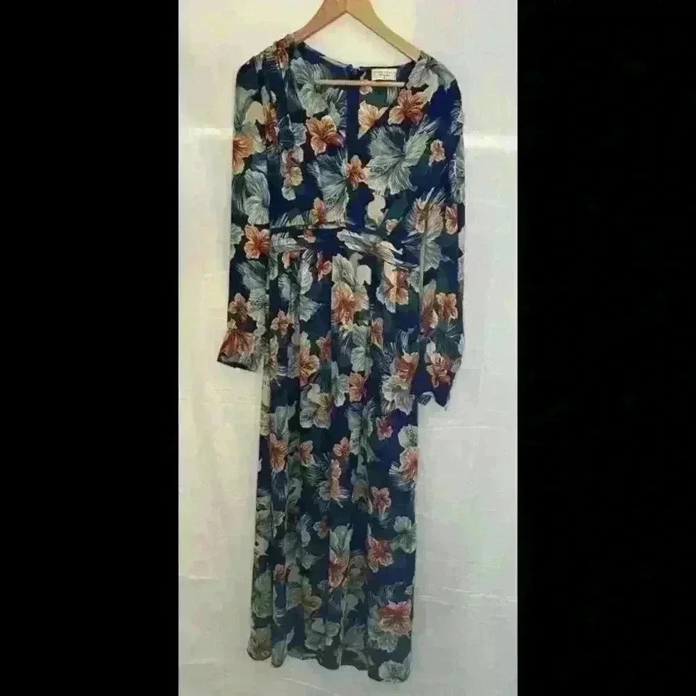 Dress Forum Los Angeles Boho Tropical  Long Maxi dress wedding guest dress Boho